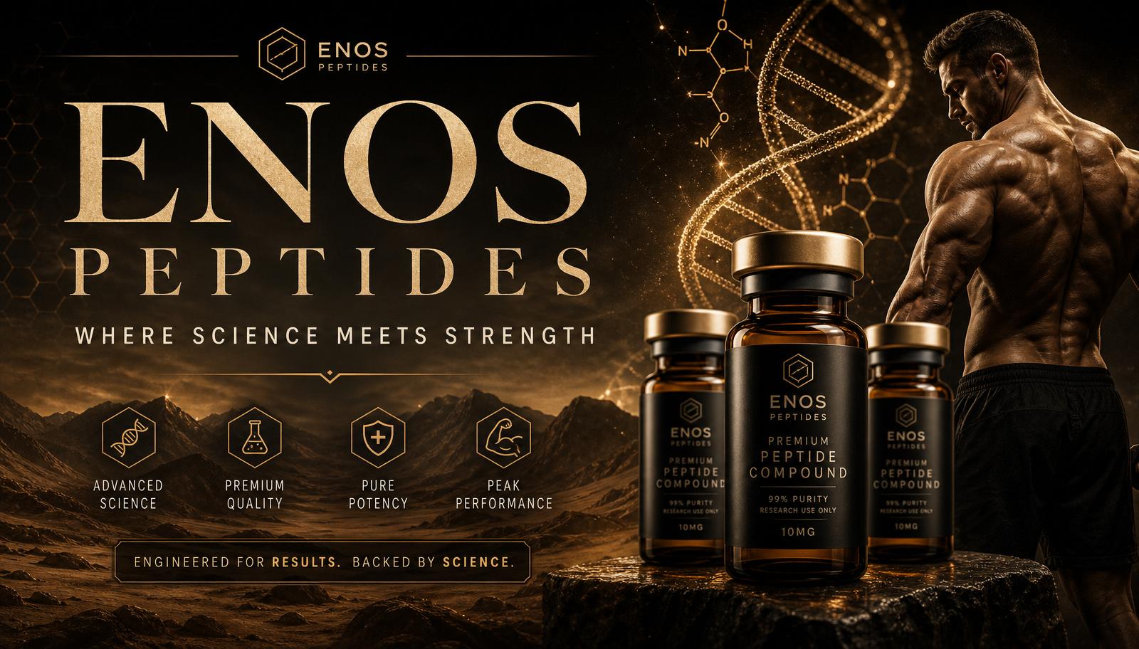 ENOS Peptides — Where Science Meets Strength